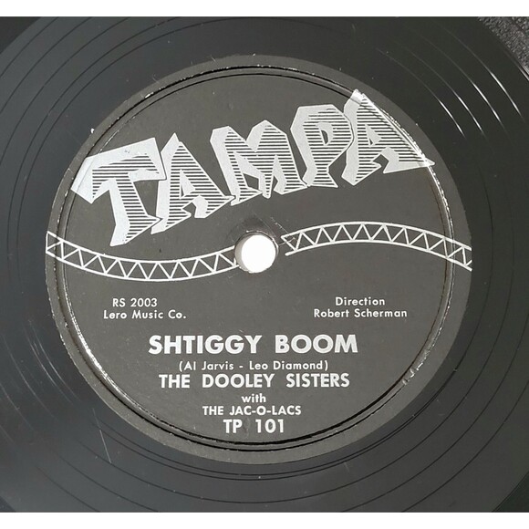 78 Doo Wop THE DOOLEY SISTERS Shtiggy Boom / Johnny, My Love TAMPA 101 E- - Picture 1 of 4